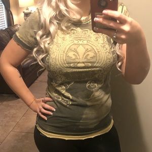 Sinful shirt Fluer de lis